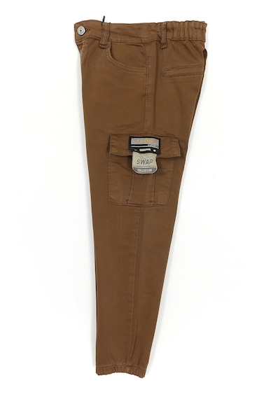 Dobakids Kargo Cep Gabardin Erkek Çocuk Jogger Pantolon Kahverengi 1958 Kahverengi Dobakids Kargo Cep Gabardin Erkek Çocuk Jogger Pantolon Kahverengi 1958 Kahverengi
