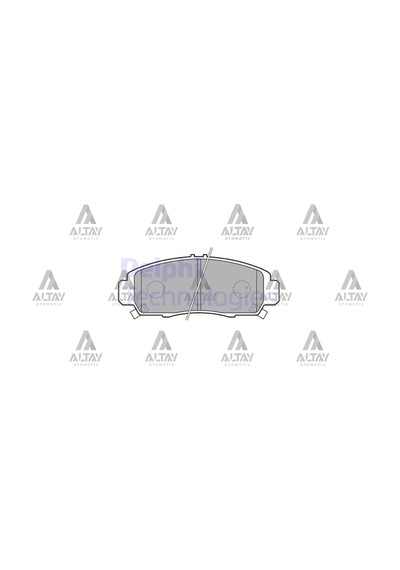 Delphı Fren Balata Civic 06-16 Fd6 / Fb7 Sedan Ön 06450-s7a-e00