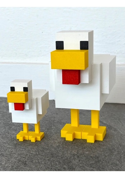 Minecraft Tavuk Figürü 15 Cm