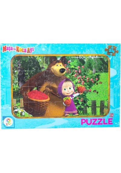 Maşa Koca Ayı 24 Parça Puzzle