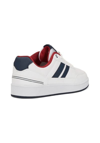 Günlük Erkek Sneaker Bağcıklı Oval Burun Dikiş Detay Tırtıklı Taban Bilek Destekli Spor Ayakkabı 351 Beyaz - Laci - Kırmızı Günlük Erkek Sneaker Bağcıklı Oval Burun Dikiş Detay Tırtıklı Taban Bilek Destekli Spor Ayakkabı 351 Beyaz - Laci - Kırmızı