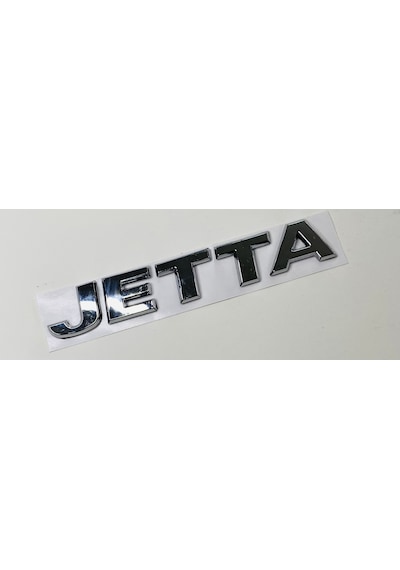 Volkswagen Jetta 2010 - 2014 Tdi Arka Bagaj Yazısı Krom Set