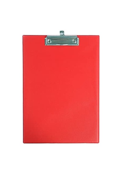 A4 Kapaklı Sekreterlik Kırmızı, Bloknot Yazı Tablası, Clipboard