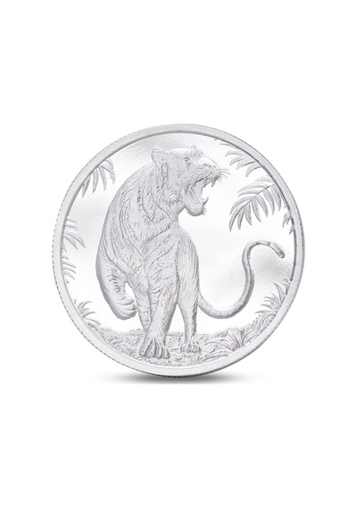 Agakulche Kaplan Figürlü Gümüş Sikke Coin