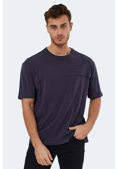 Slazenger Kaurı In Oversize Erkek Antrasit Tişört Antrasit