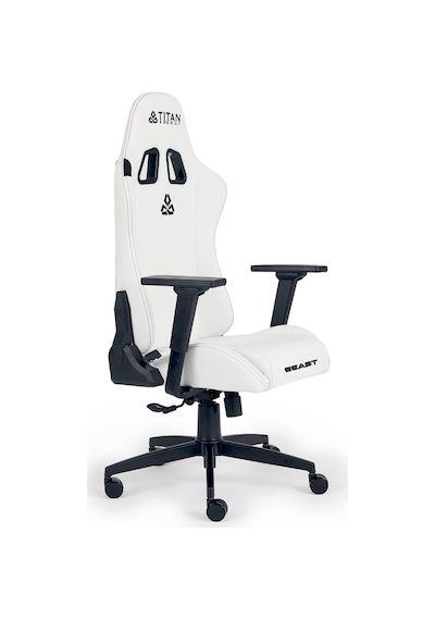 Titanseat Beast Leather White Oyuncu Koltuğu Beyaz