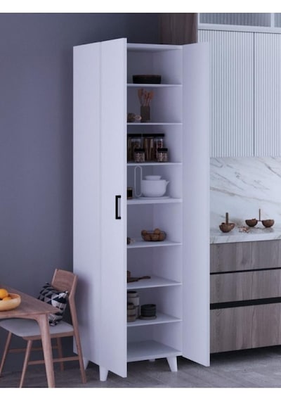 8 Raflı 2 Kapaklı 16r Çok Amaçlı Dolap Erzak Dolabı Banyo Dolabı Kiler Dolabı Beyaz Beyaz 8 Raflı 2 Kapaklı 16r Çok Amaçlı Dolap Erzak Dolabı Banyo Dolabı Kiler Dolabı Beyaz Beyaz