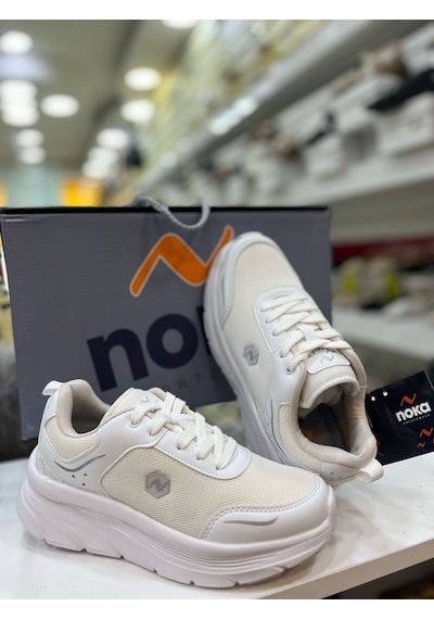 Noka Unisex Spor Ayakkabı Beyaz