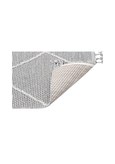 Soho Sh 02 Grey Hav Vermeyen Özel Ipler Ile Üretilen Etnik Örgü Desenlere Sahip Makine Halısı