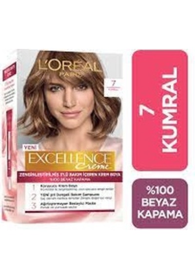 Loreal Excellence Saç Boyası 7 Kumral