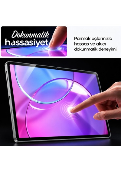Lenovo Idea Tab Pro 2. Nesil 13 İnç İle Uyumlu Ekran Koruyucu 9h Kırılmaz Esnek Nano Cam, Çizilmeye Ve Darbeye Dayanıklı Koruma, Hd Şeffaf