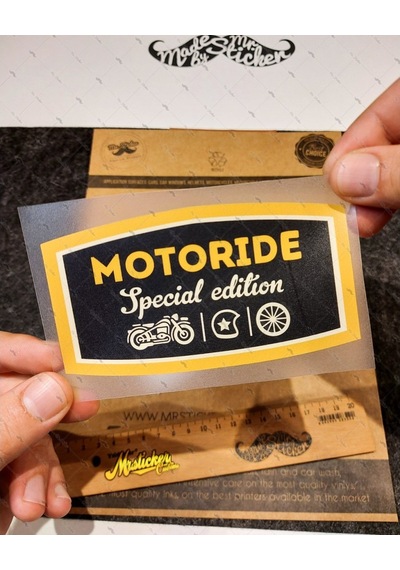 Bay Etiket Msl58 Motoride Sticker