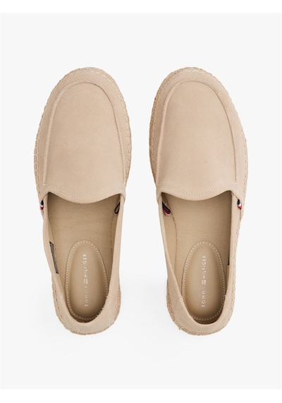 Tommy Hilfiger Hılfıger Flex Espa Suede Loafer Erkek Bej Günlük Ayakkabı - Fm0fm05392