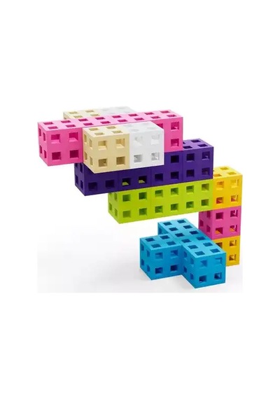 Meli Cube Pink 100 Parça Blok Seti 50811
