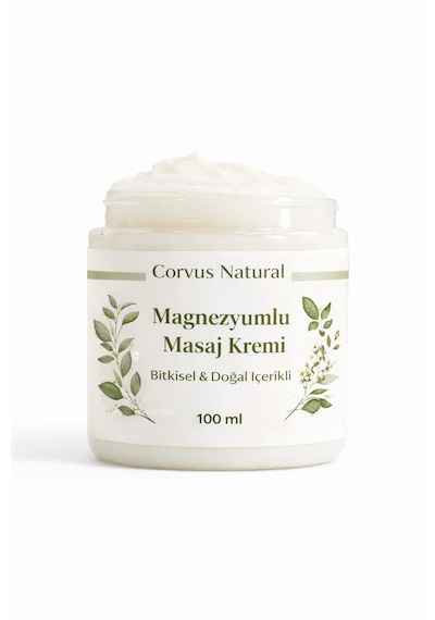 Corvus Natural Magnezyumlu Masaj Kremi 100 ML