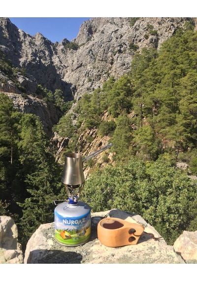 Campout Kahve Cezvesi Gri