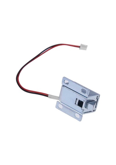 Mini Elektrikli Kilit Solenoidi - Kablolu Ve Konnektörlü Otomatik Kapak / Çekmece Kilidi Diğer