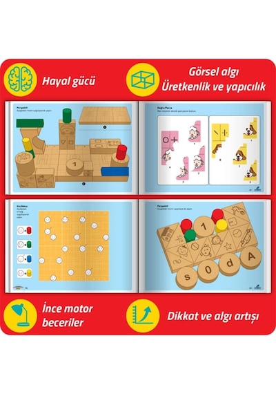 Adeda Dikkati Güçlendirme Seti Plus 5  Yaş