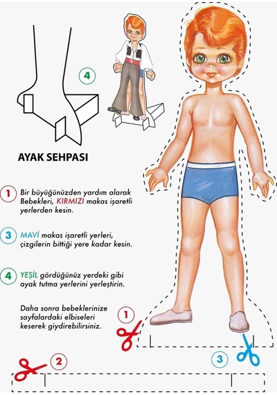 Şebnem Bebek 15 Li Moda, Kostümler, Minikler Full Set Bebek Giysileri Etkinlik Kitabı