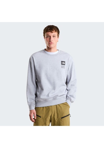 The North Face U Tnf Celebratıon Relaxed Crew-graphıc Erkek Sweatshirt Nf0a8gatdyx1 Gri