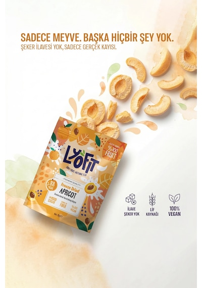 Freeze Dried Kayısı 25 G