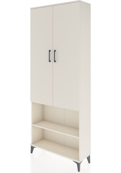 Arges Dolap 3 Raflı 2 Kapaklı Tek Askılı 88x30x221 Aytaşı-aytaşı Aytaşı