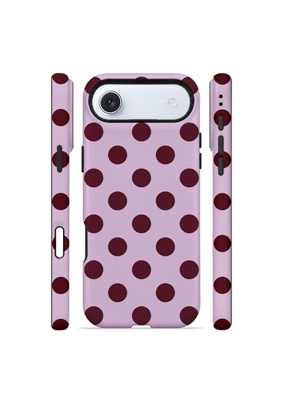 Velvoria Valestra Lila Bordo Puantiye Apple Apple iPhone Uyumlu 17 Air Magsafe Koruma Kılıfı Valestra Magline - Lila Bordo Puantiye Velvoria Valestra Lila Bordo Puantiye Apple Apple iPhone Uyumlu 17 Air Magsafe Koruma Kılıfı Valestra Magline - Lila Bordo Puantiye