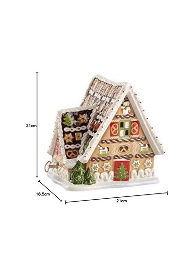 Villeroy Ve Boch Christmas Toys Müzik Kutusu "zencefilli Çörek Evi", Porselen, Beyaz/bej Diğer
