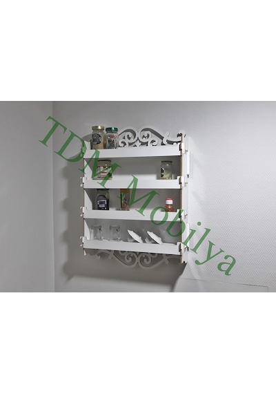Çok Amaçlı Dolap,Dekoratif Ahşap Raf Kiler Tdm Dolap-44404 Çok Amaçlı Dolap,Dekoratif Ahşap Raf Kiler Tdm Dolap-44404