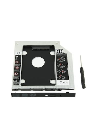 Toshiba Uyumlu Dvd-Ssd Çevirici Adaptör Kızak 9.5Mm Ince Versiyon