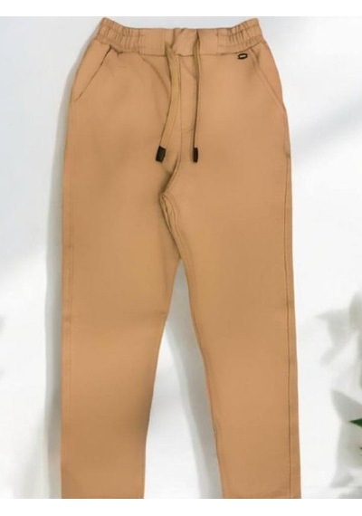 Carinos Erkek Çocuk İnce Şardonlu Pantolon-14690 Camel