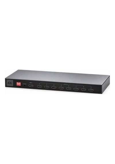 Hadron Hdx1430 Hdmı Splitter 4k 1 In 8 Out Siyah