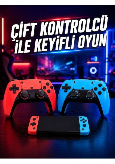 Playstation 5 Aksesuarları Oyun Konsolu Kablosuz Kontrolcülü Retro Oyun Eğlence Sistemi Diğer