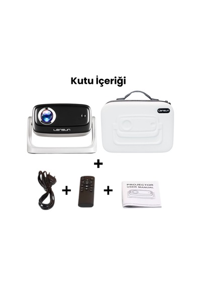 Lensun New15 Ev-ofis-okul Projektör - Beyaz