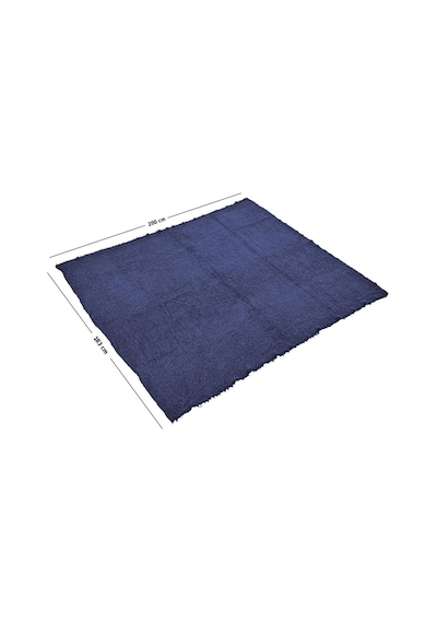 Peluş Polar Kamp Battaniyesi - Lacivert - Acil Durum Battaniye - Argeus Camp 001