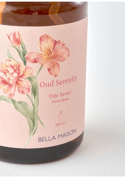 Bella Maison Oud Serenity Oda Spreyi Amber 500 Ml Gül