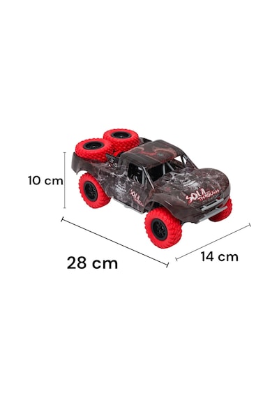 Şarjlı Uzaktan Kumandalı Araba 4x4 Yüksek Hızlı Drift Ve Arazi Aracı 2.4ghz 1:20 Yedek Lastikli Kırmızı