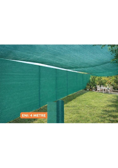 %40 Gölgelik File 4 Metre X 10 Metre Bahçe Gizleme Ağı Bahçe Çit Örtüsü Meyve Ağacı Örtüsü