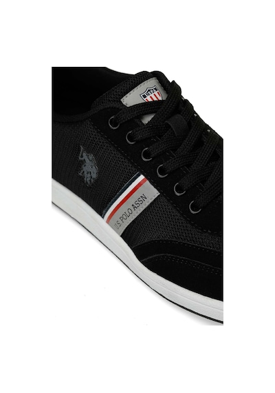 U.s. Polo Assn. Kares 5fx Erkek Sneaker Siyah