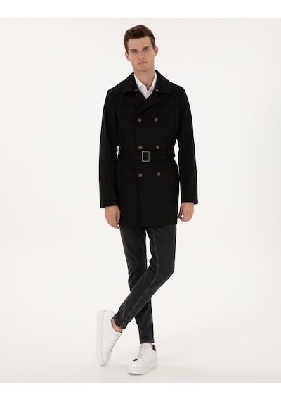 Pierre Cardin Erkek Siyah Kaban 50313866-vr046 Siyah