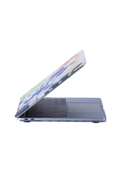 Apple Uyumlu MacBook Air M1 Kılıf 13 İnç Paint03 Touchıd'li M1 Air A2337 A2179 A1932 İle Karışık