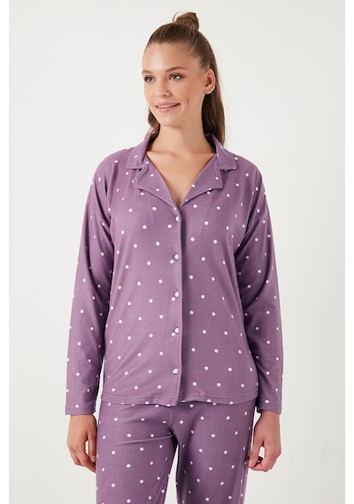 Lela Bayan Pijama Takımı 60956601 Lila LILA