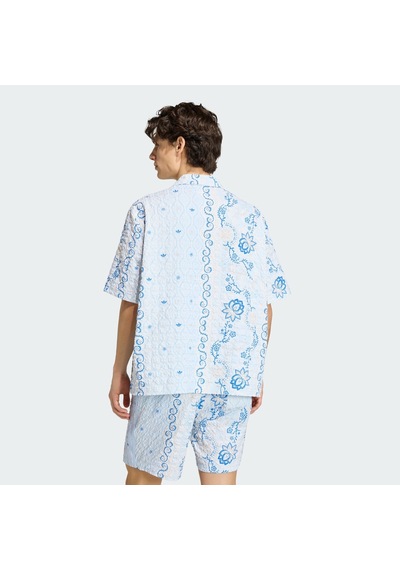 Adidas Kx1225 Resort Shırt Erkek Gömlek Turkuaz