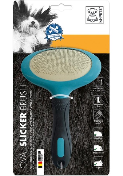 M-pets Köpekler İçin İnce Telli Oval Fırça L