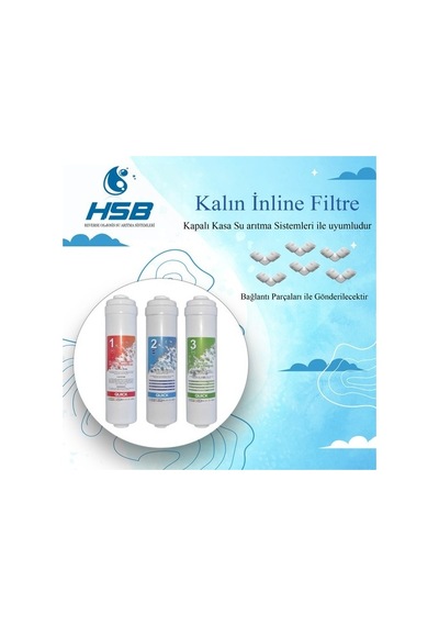 Hsb Inline Su Arıtma Cihazı Filtresi