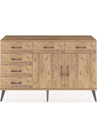 Arges Konsol 2 Raflı 6 Çekmeceli 2 Kapaklı 132x30x83 Çam-çam/çam Çam/çam Arges Konsol 2 Raflı 6 Çekmeceli 2 Kapaklı 132x30x83 Çam-çam/çam Çam/çam