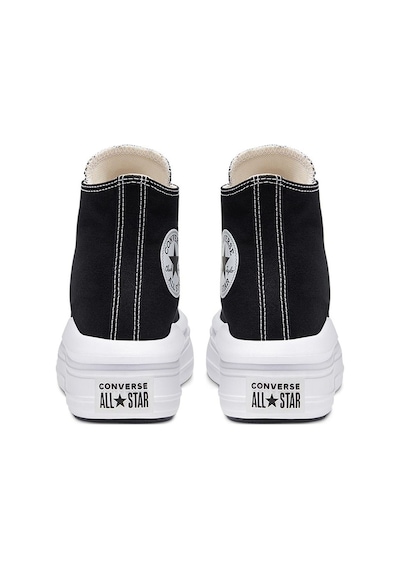Converse Ctas Move Hi Kadın Günlük Ayakkabı 568497C Siyah-Siyah-36