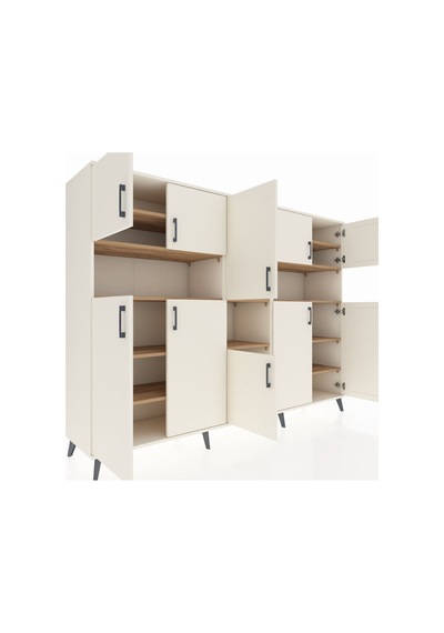 Hyperion Dolap 14 Raflı 10 Kapaklı 220x44x163 Aytaşı-aytaşı/çam Aytaşı-aytaşı/çam Hyperion Dolap 14 Raflı 10 Kapaklı 220x44x163 Aytaşı-aytaşı/çam Aytaşı-aytaşı/çam