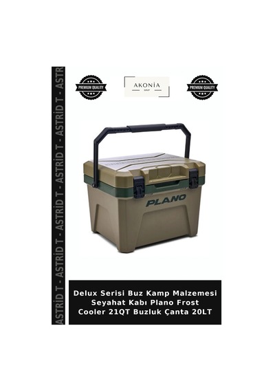 Delux Serisi Buz Kamp Malzemesi Seyahat Kabı Plano Frost Cooler 21qt Buzluk Çanta 20lt Çok Renkli