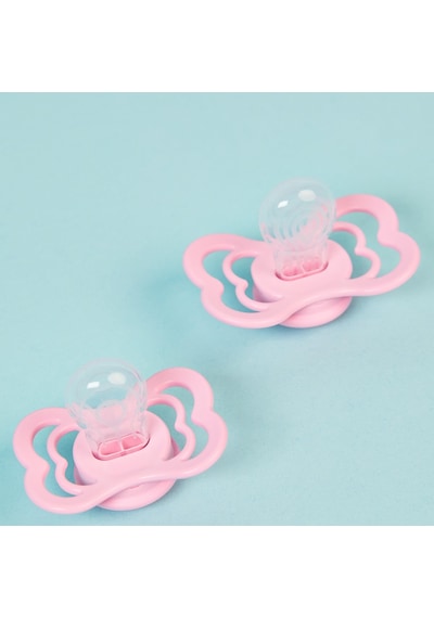 Bibs Supreme Silikon Emzik - Baby Pink 0-6 Ay